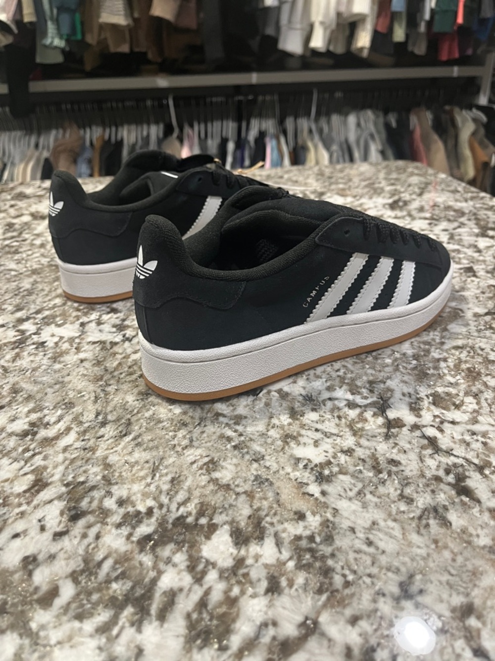 adidas Campus 00s Black & White 6 Youth / 7 Women’s - Picture 8 of 9
